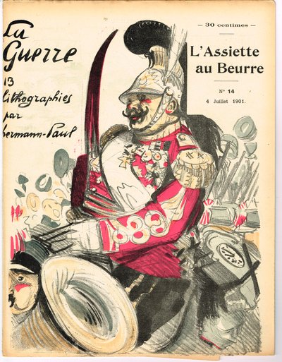 Cover of The Butter Plate, Satirical in Colors by Rene George Hermann Paul