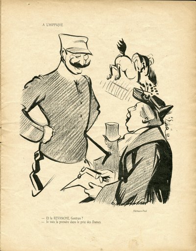 Illustration of Hermann-Paul in The Wild Duck by Rene George Hermann Paul