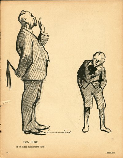 The Butter Plate, number 236, Satirical in Colors by Rene George Hermann Paul