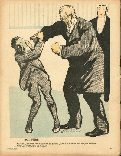 The Butter Plate, number 236, Satirical in Colours by Rene George Hermann Paul