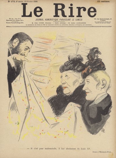 Illustration for Le Rire by Rene George Hermann Paul
