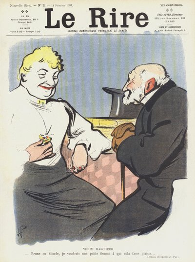Illustration for Le Rire by Rene George Hermann Paul