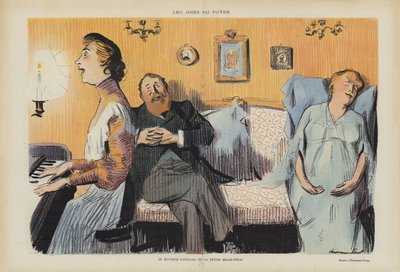 Illustration for Le Rire by Rene George Hermann Paul
