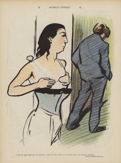 Illustration for Le Rire by Rene George Hermann Paul
