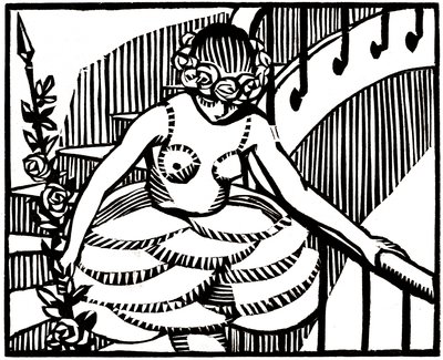 Illustration for “Mitsou” by Colette by Rene George Hermann Paul
