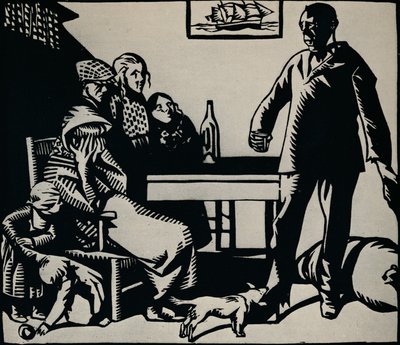 Illustration for Le Retour Du Marin by Rene Georges Hermann Paul