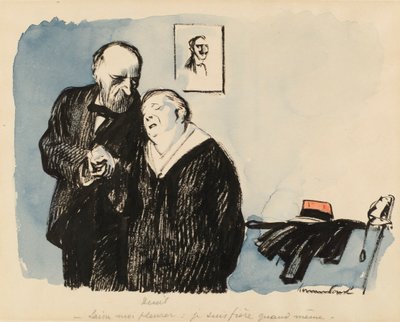 Mourning by Rene Georges Hermann Paul