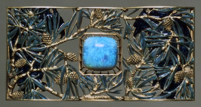 Plaque for Eagles and Pine Choker by Rene Jules Lalique