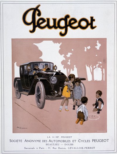 Advertising of Peugeot 