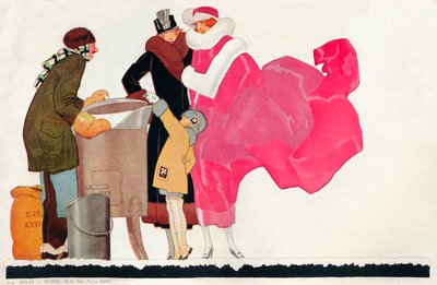 Poster Design Au Bon Marche, c1923 by Rene Vincent