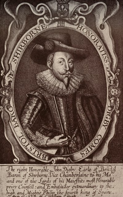 John Digby, First Earl of Bristol, early 17th century by Renold Elstrack
