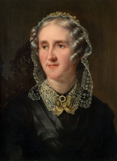 Portrait of Elizabeth Stockdale Wilkinson 1799-71, 1853 by Reuben T W Sayers