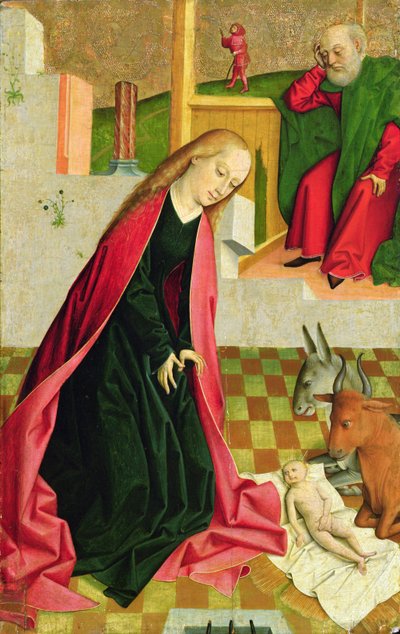 Nativity of Christ by Reuland  Frueauf the Elder