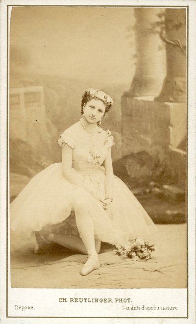 Angelina Fioretti, Italian ballerina of the Paris Opera by Reutlinger Studio (after)