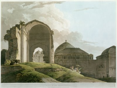 Ruins of the Palace at Madurai, engraved by Thomas and William Daniell, published 1798 by Rev. Edward Thomas Daniell