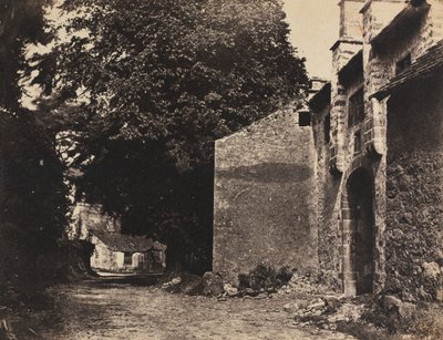 Gateway to Borwick Hall, Lancashire by Rev. John Richardson Major
