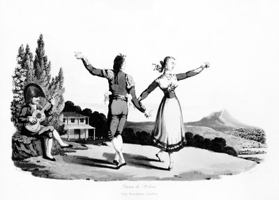 The Boleras Dance, Illustration from 
