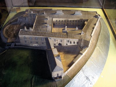 Model of the Charles II Castle by Revd. William Mounsey