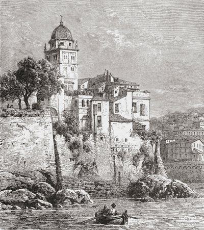 The Arsenal at Genoa, Northern Italy in the Late 19th Century by Reverend Samuel Manning