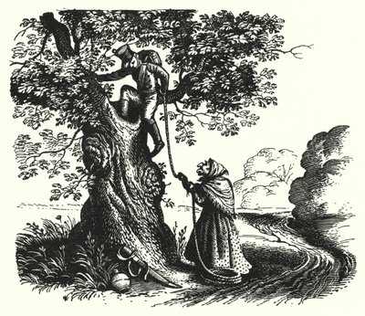 Hans Christian Andersen: The Tinder-Box by Rex (after) Whistler