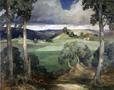 Storiths in Wharfedale on The Bolton Abbey Estate by Rex Vicat Cole