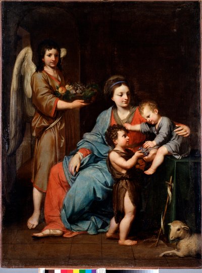 Virgin with Child with St John Baptist by Reynaud Levieux