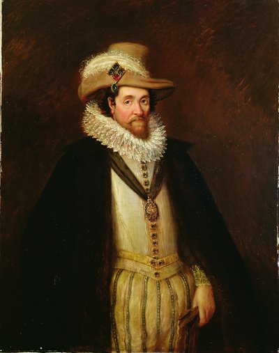 James I of England and VI of Scotland (1566-1625), after John de Critz II (c.1600-p.1657) by Rhoda Sullivan