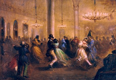 The Baile de Capellanes by Ricardo Balaca y Canseco