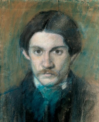 Portrait of the Spanish painter Pablo Picasso by Ricardo Canals y Llambi