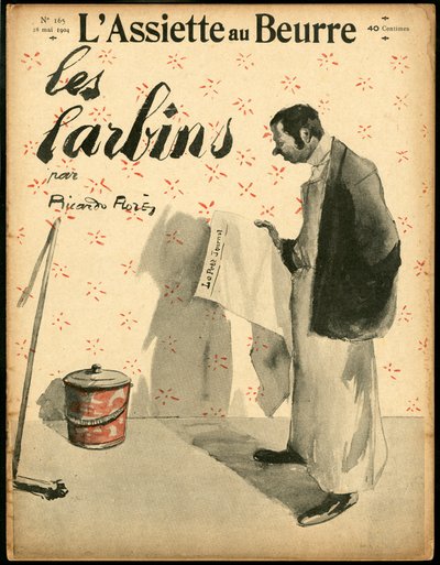 Cover of The Butter Plate, number 165, Satirical in Colors by Ricardo Flores