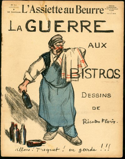 Cover of The Butter Plate, number 511, Satirical in Colors by Ricardo Flores