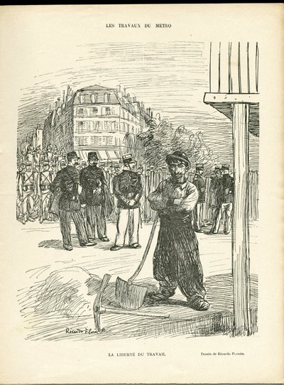 Illustration by Ricardo Flores in Le Rire by Ricardo Flores