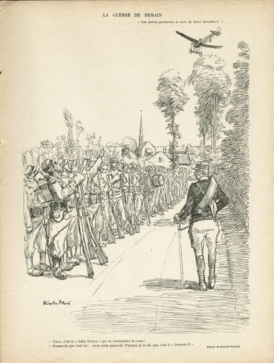 Illustration of Ricardo Flores in Le Lire by Ricardo Flores