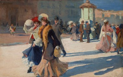 Walking through the streets of Paris by Ricardo Villodas y de la Torre