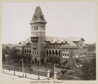 Byculla Railway Hospital, India by John Pardon