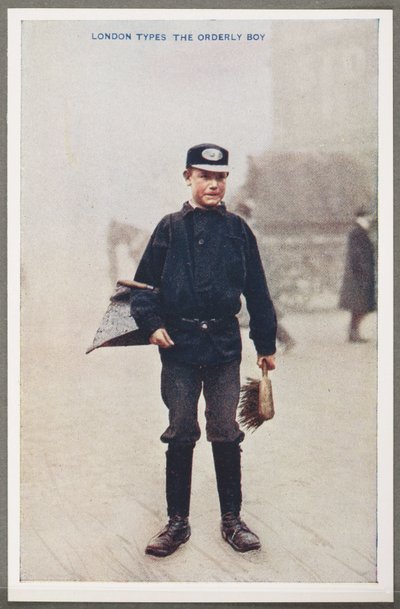 London Types: The Orderly Boy by John Pardon