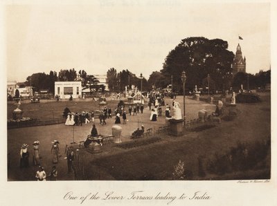 People Relaxing in Crystal Palace Park, Sydenham by John Pardon
