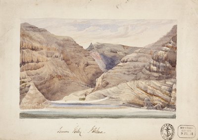 Rock Formations at Lemon Valley, St Helena, South Atlantic by John Pardon