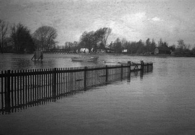 The Flooded River Thames by John Pardon