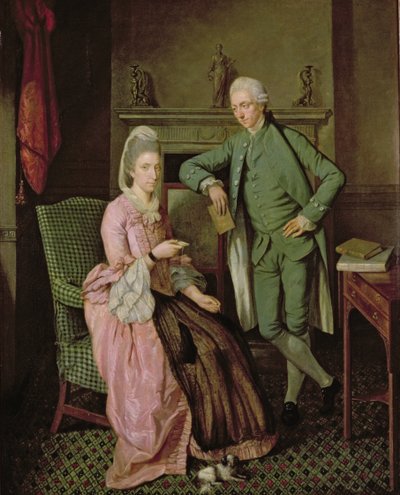 Conversation Piece by Richard (attr. to) Brompton