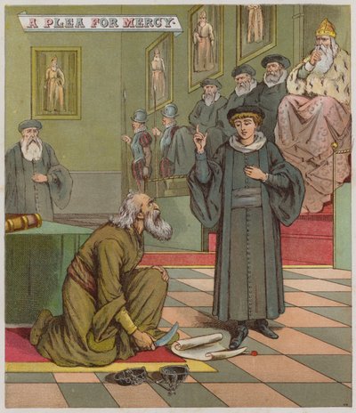 Illustration for The Merchant Of Venice by Richard Andre