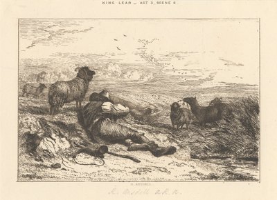Sleepest or Wakest Thou? by Richard Ansdell
