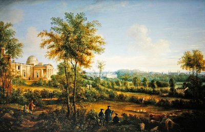 Cambridge from the Observatory by Richard Bankes Harraden