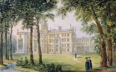 West Front of the New Building of St. John