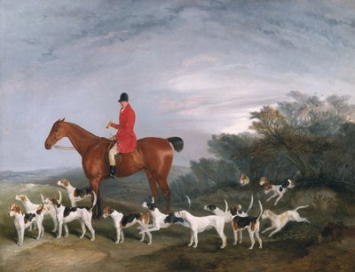 Out Hunting, 1841 by Richard Barrett Davis