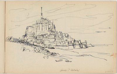 Mont-Saint-Michel by Richard Baseleer