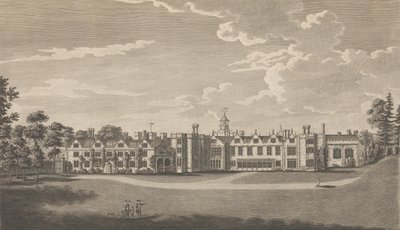 Knole, near Sevenoke, in the County of Kent, formerly a palace belonging to the Archbishop by Richard Bernard Godfrey