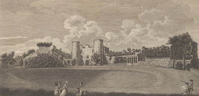 Tunbridge Castle in the County of Kent, from Edward Hasted