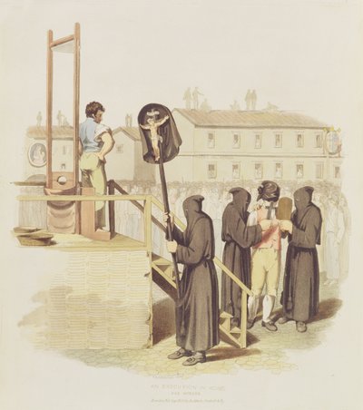 An Execution in Rome for Murder by Richard Bridgens