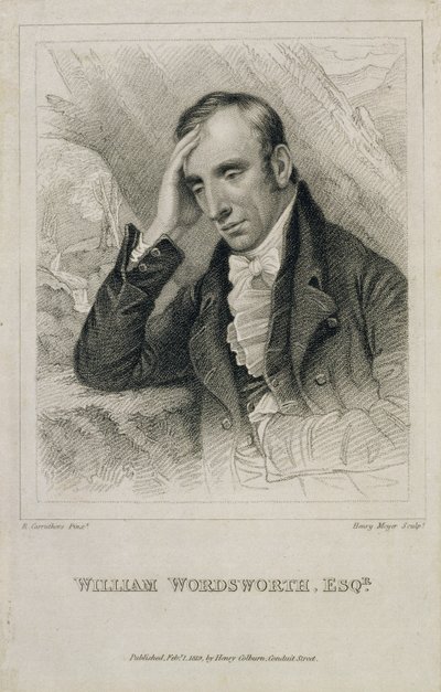 William Wordsworth (engraved by Henry Meyer) by Richard Carruthers
